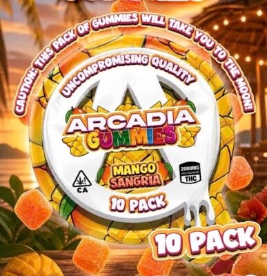 arcadia 2000mg gummies